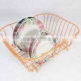 548-35 Kitchen Rectangle Coloring Metal Wire Dish Drying Rack thumbnail-1