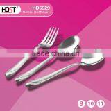 High Quality Polishing 24Pcs 72Pcs 84Pcs 86Pcs 128Pcs Dinnerware Set Stainless Steel Cutlery Set thumbnail-4