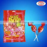 25g Big Bom XXL Strawberry Flavored Lollipop thumbnail-1