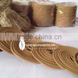 Agarwood Incense Coils - Natural Color Brown of Agarwood - Delicate Aroma Enhances Inner Peace Feeling thumbnail-1