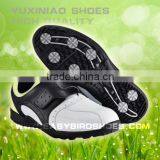 Slip on no Lace up High Top Golf Shoes With Seven Spike for Adults Men Women Business Sports on the Grass thumbnail-1