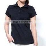 Women Polo Shirt, Short Sleeve, 95% Polyester - 5% Spandex thumbnail-5