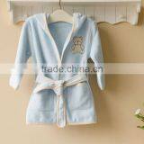 Mom and Bab 2012 Autumn Baby Clothing 100% Cotton Embroider Bathrobe thumbnail-1