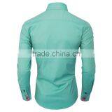 OEM 2017 Latest Shirts Pattern Men's Short Sleeve Oxford Shirt thumbnail-4