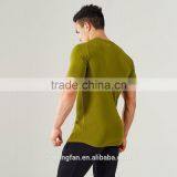 2016 New Arrivel Men Fitness T Shirt Bodybuilding Gym Wear Clothing Sport T Shirt thumbnail-2