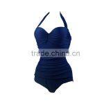 Women Simpole Swimwear, Solid Color thumbnail-3
