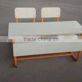 2016 New Modern Design Hot Selling Double Plywood Connected School Set thumbnail-1