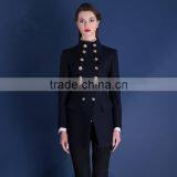 Customized Logo Anti-wrinkle Sexy Stewardess UAE Airline Flight Attendant Uniforms Wholesale thumbnail-1