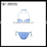 Fashionable Attractive Scalloped Swimsuits thumbnail-5