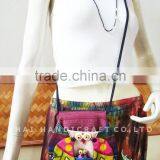 Hill Tribe Shoulder Bag Patchwork Fabric OWL thumbnail-1