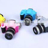 Camera Shape LED Key Ring With Sound for Promotion Logo thumbnail-1