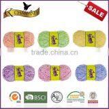 Charmkey Dotted Color 100 Acrylic Knitting Yarn Soft Scarf Yarn Blooming for Women thumbnail-3