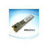 10 / 100 / 1000Mbps Copper Fiber SFP Transceiver Module For 1.25 Gigabit Ethernet