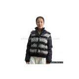 Sell Padding Coat With Rabbit Fur(Chinchilla Effect)(Style No. : JAC-B-016) thumbnail-1
