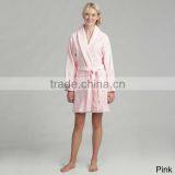 Women's Cotton Terry Cloth Bathrobe thumbnail-1