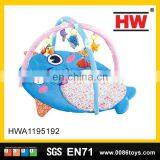 Hot selling happy cartoon game toys musical baby toys mat