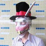 Custom Quality Pure Colorful Kigurumi Rabbit Toy Rubber Mask thumbnail-2