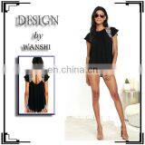 Latest Design Top Selling Products in Fashion Women100% Rayon Blouse