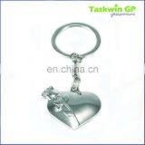 Newest Custom Design Zinc Alloy Making Rhinestones Metal Keychain in Luxury Style