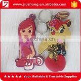 Custom Beautiful Embossed Pvc Keyring for Gift thumbnail-1