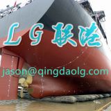 Anti-explosion marine rubber airbag for heavy lifting