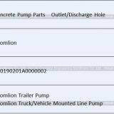 Concrete Pump Spare Parts Zoomlion Outlet Plate 000190201A0000002 for Trailer Pump and Truck Mounted Line Pump thumbnail-2