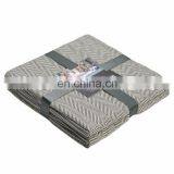 China Factofy Cheap 100% Cotton Skin Touch Decorative Washable Plain Throw Cable Knit Body Pillow Covers thumbnail-6