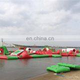 Large Blow Up Water Amusement Park Inflatable Floating Water Park On Lake For Sale thumbnail-5