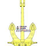 11700KG Hall Stockless Anchor With Class Certificate. thumbnail-1