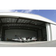LF prefab steel structure metal frame hangar building