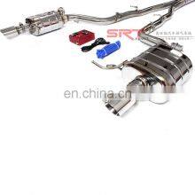 Electric Exhaust Valve for Bmw 6 Series Exhaust System Catback With Quad Double Tip thumbnail-3