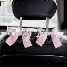 2Pcs Car Accessories Interior Decoration Seat Back Hook Creative Cute Cartoon Rear Seat Invisible Multifunctional Small Hook Car thumbnail-3