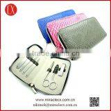 New Style Snake Pattern Manicure Bag Manicure Sets With Clutch Bag