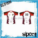 Custom-made Collegial Rugby Jersey With Embroidered Logo Tackle Twill for Gym Class