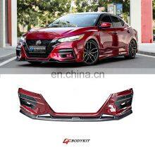 Wholesale Automotive Parts Full Set of Car Wide Body Kit Front and Rear Bumpers Side Skirts for Sylphy Sentra 2020 thumbnail-2
