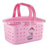 Hot Selling Manufacturer Plastic Sundries Basket for Bathroom thumbnail-1