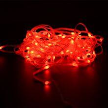 Flexible IP65 Waterproof Festoon Festival Lights Christmas Decoration LED Holiday Leather String Lighting thumbnail-3