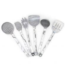 Kitchen Accessories Home and Kitchen Cookware Sets Kitchenware Cocina Silicone Kitchen Utensil Marble Cookware Set thumbnail-1