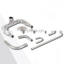 Custom Aluminum Connector Barb Hose Medical Control Hardware Stainless Steel Machining U Bending 180 Degree Bending U Shape Hose thumbnail-3