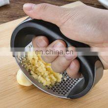 Hot Sale Professional Kitchen Gadgets 2022 Plastic Stainless Steel Rocker Mincer Crusher Garlic Too Press Chopper and Roller thumbnail-1