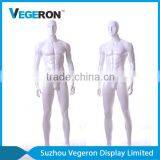 Glossy White Full Body Male Mannequin thumbnail-6