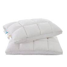 100% Cotton Fabric Bread Lattice Goose Feather Pillow