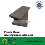 Hot sale outdoor HDPE&wood fiber redwood 2.8m length Joist and fascia accessories CE&ISO certificate WPC decking
