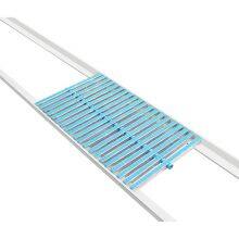 Rectangle Drainage Grate ABS Plastic Grate Covers Gutter Overflow Guard Filter Drain Grill Grid for Driveways Patios Pool thumbnail-3