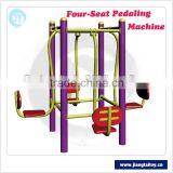 Factory Outlets JT-8501B Double-seat Leg Exercise Strength Training Outdoor Fitness Equipment thumbnail-3