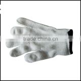 single dotted cotton knitted gloves