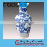 Home Decorative Ceramic Vase With Blue and White Color thumbnail-1