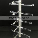 Wholesale High Quality Retail Free Standing Acrylic Sunglasses Rayban Display With 4PCS Glasses thumbnail-3