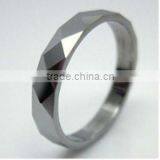 Grey Cemented Carbide Ring thumbnail-1