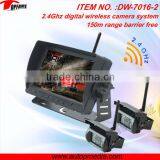 TOPFAME DW-7016-2 7inch Digital Signal Wireless Truck Rearview Camera System With Strong Signal